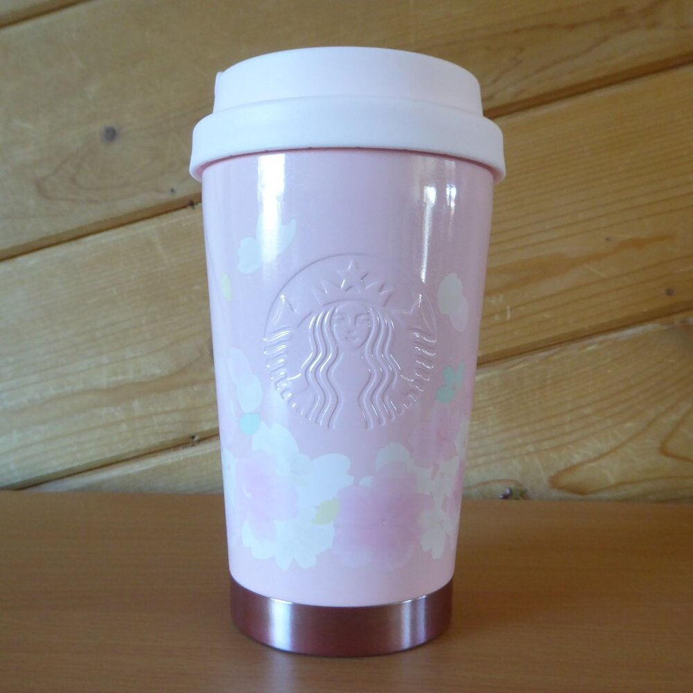 Starbucks 2020 Sakura Cherry Blossom Stainless TOGO logo Tumbler Breeze 355ml